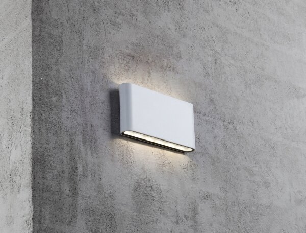 Nordlux - LED Venkovní nástěnné svítidlo KINVER LED/8,5W/230V IP54 bílá