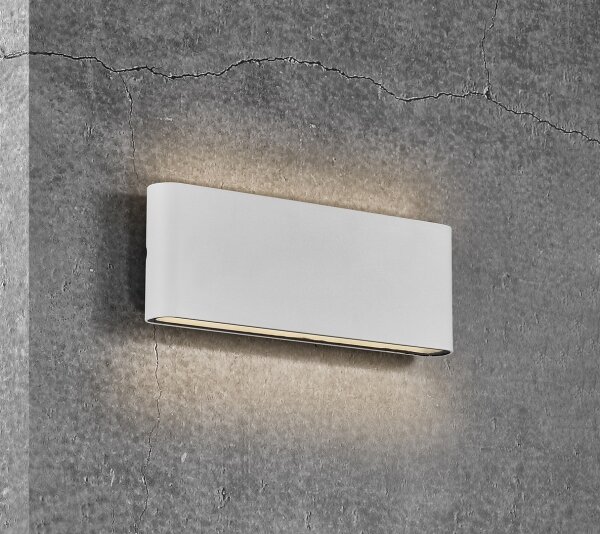 Nordlux - LED Venkovní nástěnné svítidlo KINVER LED/10W/230V IP54 bílá