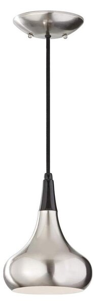 Feiss FE-BESO-P-S-BS - Lustr na lanku BESO 1xE27/60W/230V matný chrom/černá