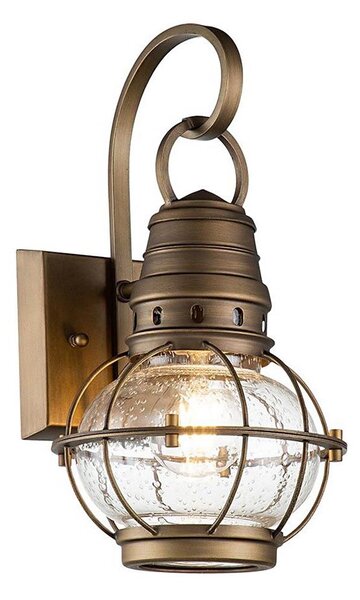Kichler KL-BRIDGEPOINT-S-NBR - Venkovní svítidlo BRIDGEPOINT 1xE27/60W/230V IP44
