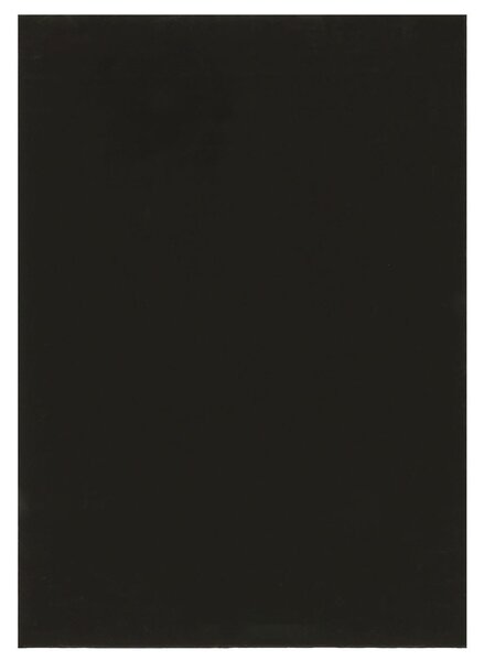 B-line, Kusový koberec COLOR UNI Black, 80x150, černá, ložnice