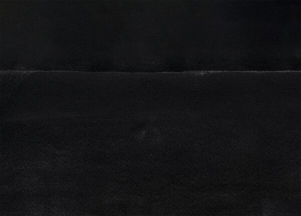 B-line, Kusový koberec COLOR UNI Black, 80x150, černá, ložnice