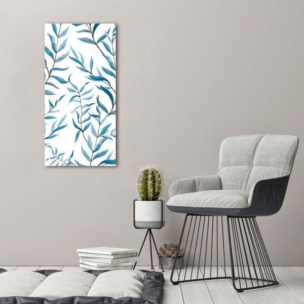 Vertikální Moderní fotoobraz canvas na rámu Listí ocv-73934337