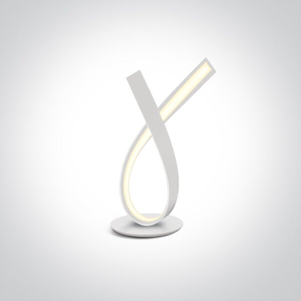 ONE-light LED stolní lampa Ribbon 10W 550lm 3000K IP20 bílá / černá / mosazná Barva výrobku: Černá