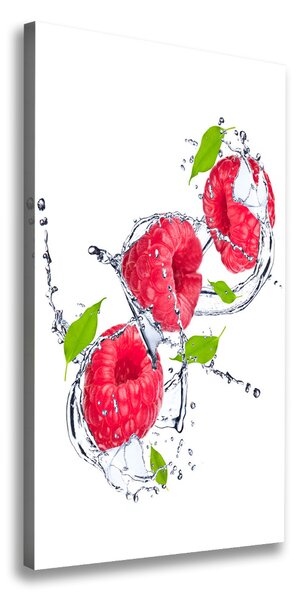 Vertikální Moderní fotoobraz canvas na rámu Maliny ocv-74089833