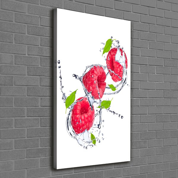 Vertikální Moderní fotoobraz canvas na rámu Maliny ocv-74089833