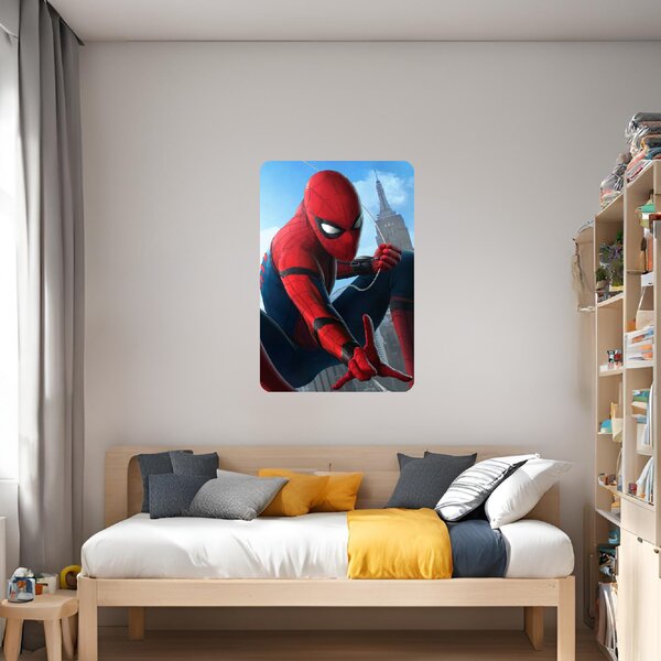 Textilní samolepka na zeď "Spiderman 2"