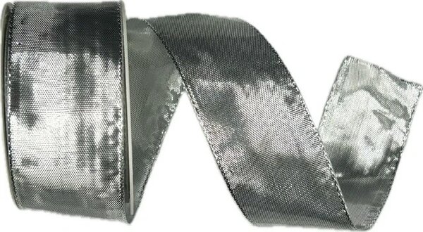 Stuha stříbrná OUTDOOR WATERPROOF CELEBRATION SIVER 40mm x 10m A ( 9,90 Kč/m)