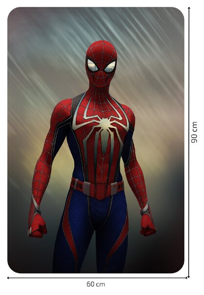 Textilní samolepka na zeď "Spiderman 3"