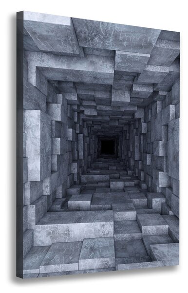 Vertikální Foto obraz tištěný na plátně Tunel ocv-74393146