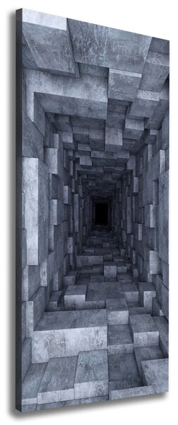 Vertikální Foto obraz tištěný na plátně Tunel ocv-74393146