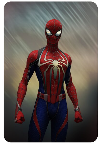 Textilní samolepka na zeď "Spiderman 3"