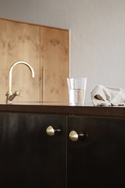 Ferm Living 110064501 Věšák mosazný 6 cm