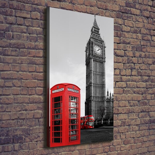 Vertikální Foto obraz na plátně Big Ben Londýn ocv-75547756
