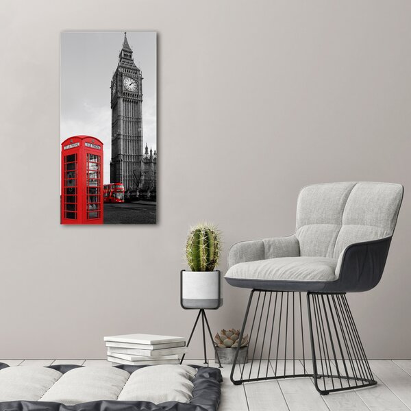 Vertikální Foto obraz na plátně Big Ben Londýn ocv-75547756