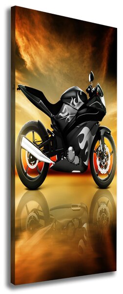 Vertikální Vertikální Foto obraz na plátně do obýváku Motorka ocv-75780706