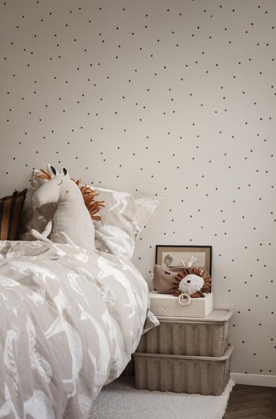 Ferm Living 1102242689 Tapeta Dot krémová