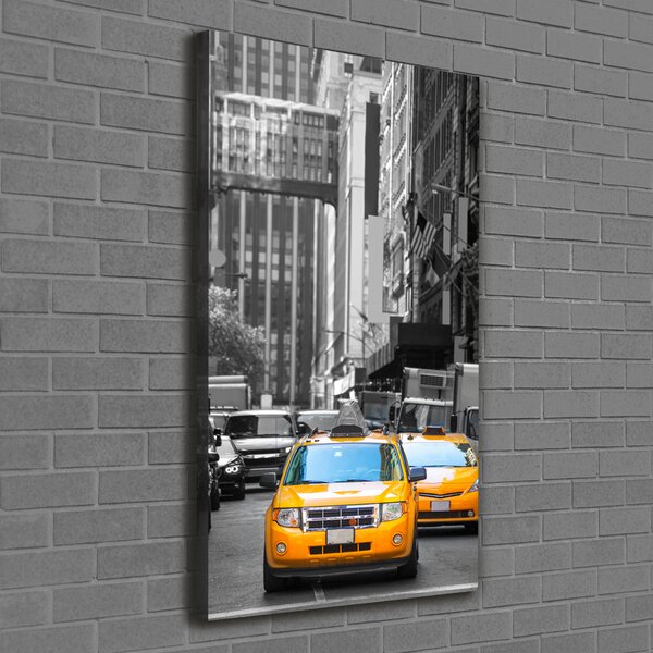 Vertikální Foto obraz na plátně Taxi New York ocv-76072209