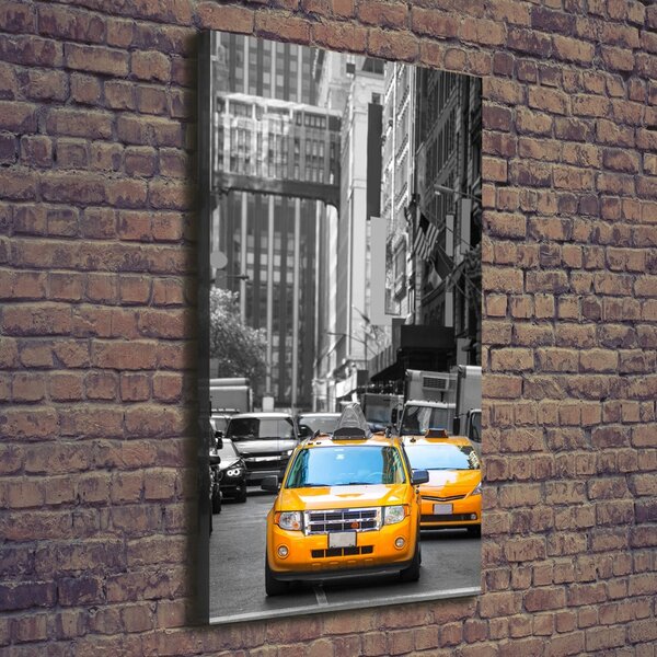 Vertikální Foto obraz na plátně Taxi New York ocv-76072209