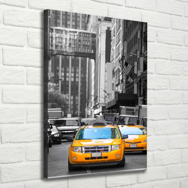 Vertikální Foto obraz na plátně Taxi New York ocv-76072209