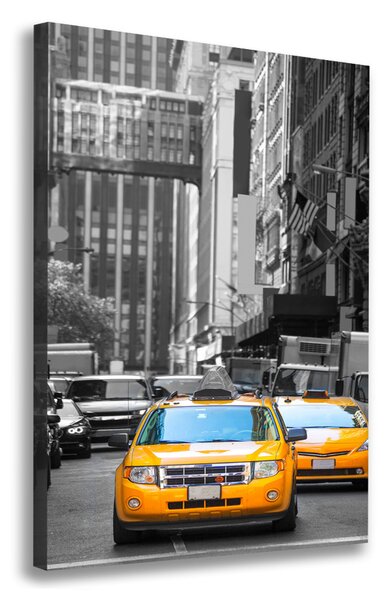 Vertikální Foto obraz na plátně Taxi New York ocv-76072209