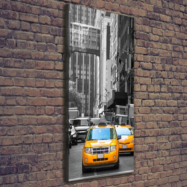 Vertikální Foto obraz na plátně Taxi New York ocv-76072209