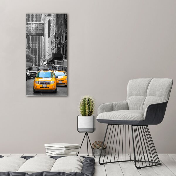Vertikální Foto obraz na plátně Taxi New York ocv-76072209