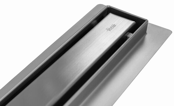 Odtokový žlab Rea Neo Slim Pro Nickel Brush INOX 70