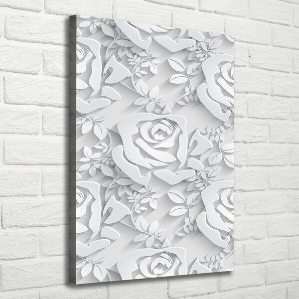 Vertikální Foto obraz tištěný na plátně Růže ocv-76755101