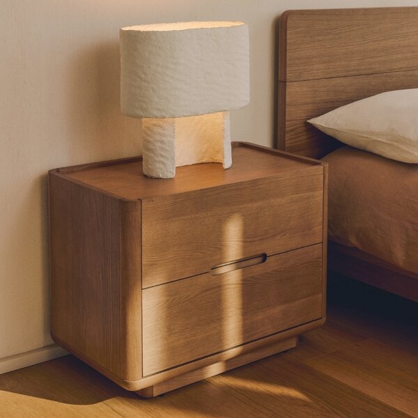 Kave Home Bílá stolní lampa Bedala