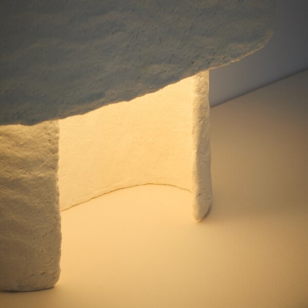 Kave Home Bílá stolní lampa Bedala