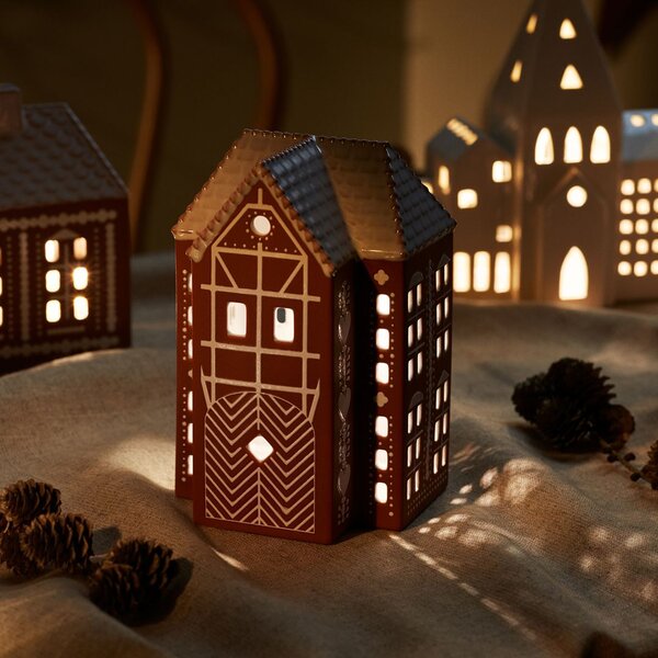 Porcelánový svícen Gingerbread Lighthouse Large