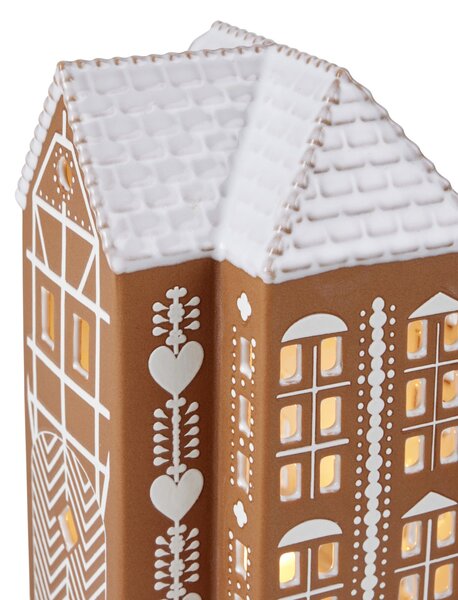 Porcelánový svícen Gingerbread Lighthouse Large