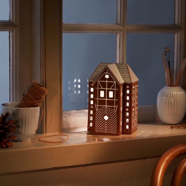 Porcelánový svícen Gingerbread Lighthouse Large