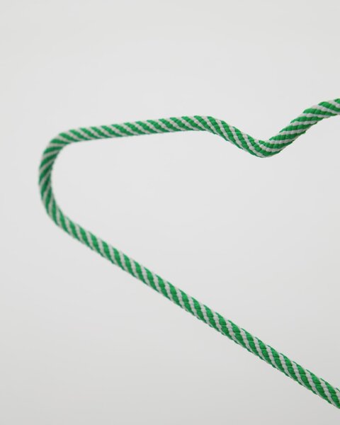 Ramínka na šaty Wire Green – set 6 ks