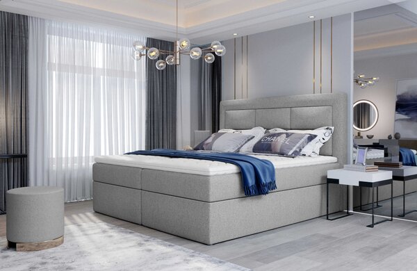 Manželská postel VIVRE Boxspring | 180 x 200 cm Barva VIVRE: Monolith 84