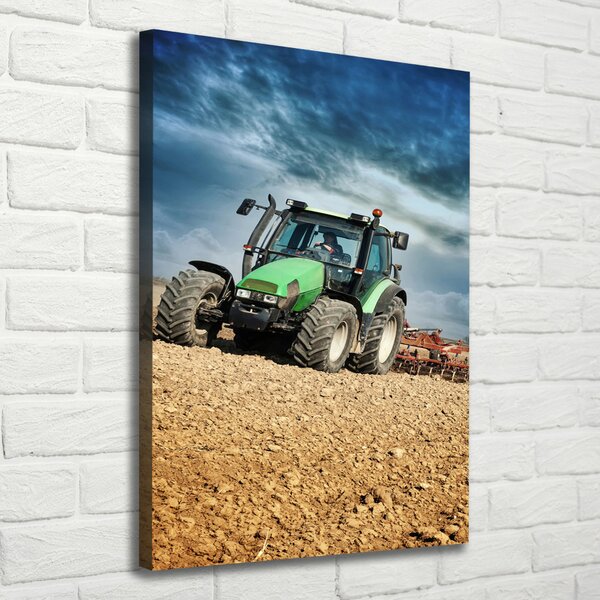 Vertikální Moderní obraz canvas na rámu Traktor ocv-78067155