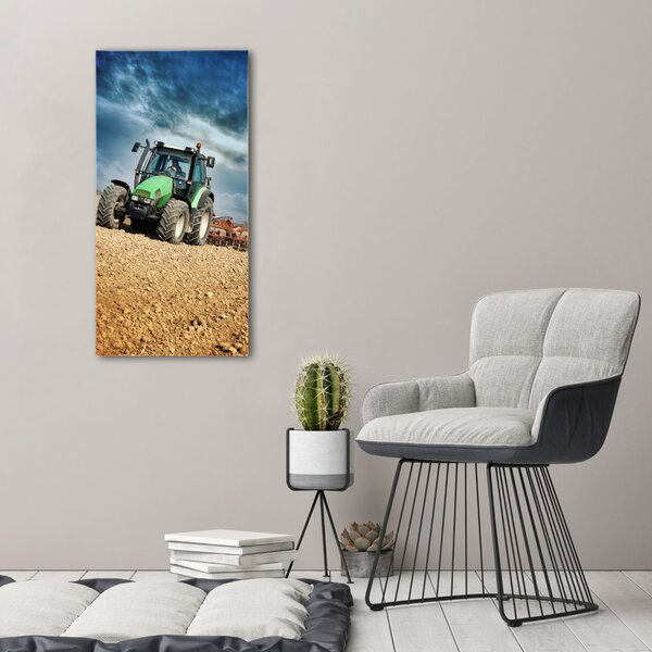 Vertikální Moderní obraz canvas na rámu Traktor ocv-78067155