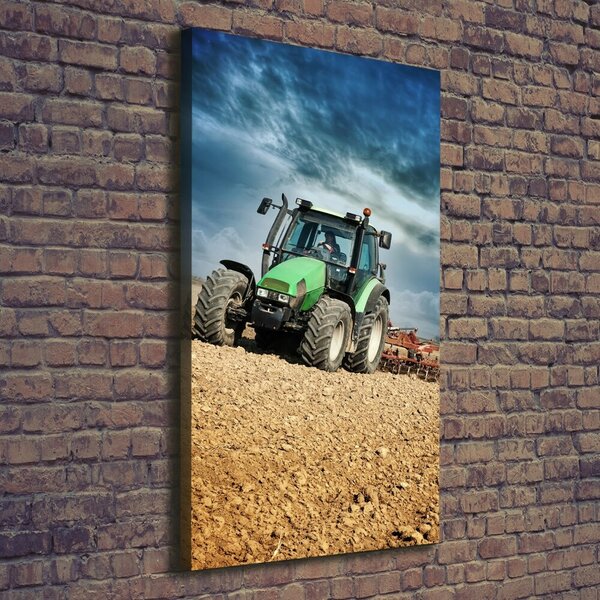 Vertikální Moderní obraz canvas na rámu Traktor ocv-78067155