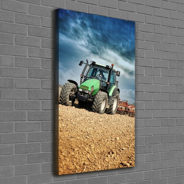 Vertikální Moderní obraz canvas na rámu Traktor ocv-78067155