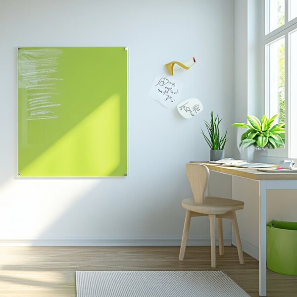 Zelená pistáciová skleněná magnetická tabule Smatab® - 40 × 60 cm