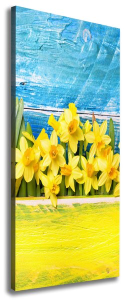 Vertikální Moderní obraz canvas na rámu Narcisy ocv-79578673