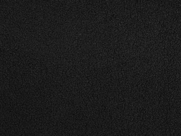 Teddy plyšová látka oděvní / dekorační METRÁŽ - 8 (230 g/m²) černá