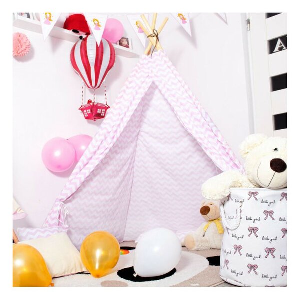 Teepee stan pro děti SPRINGOS TEPE19 růžový