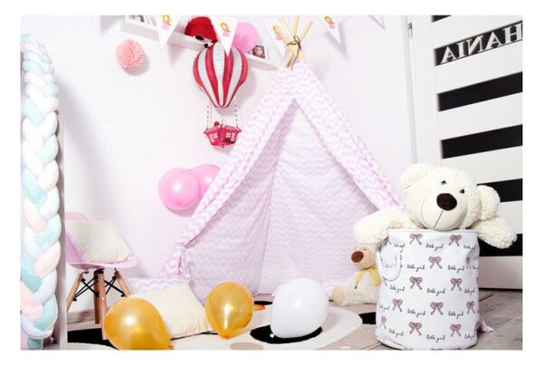 Teepee stan pro děti SPRINGOS TEPE19 růžový