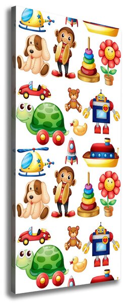 Vertikální Moderní obraz canvas na rámu Hračky ocv-79888448