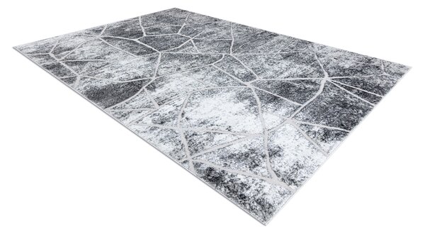 Makro Abra Moderní kusový koberec MEFE 2783 Mramor šedý Rozměr: 120x170 cm