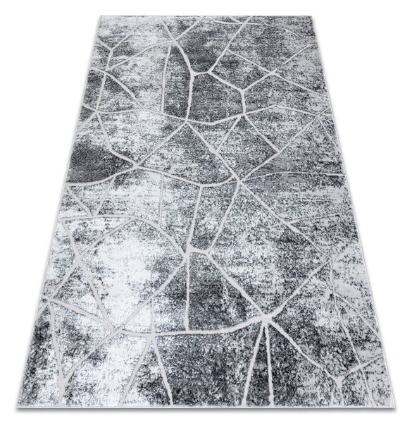 Makro Abra Moderní kusový koberec MEFE 2783 Mramor šedý Rozměr: 120x170 cm