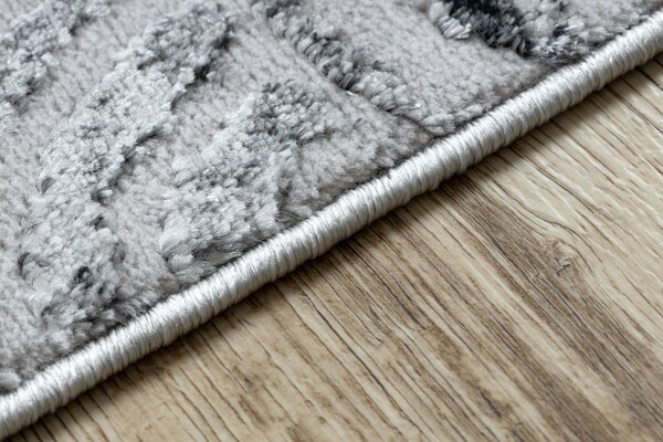 Makro Abra Moderní kusový koberec MEFE 8725 šedý Rozměr: 80x150 cm