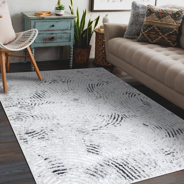 Makro Abra Moderní kusový koberec MEFE 8725 šedý Rozměr: 80x150 cm